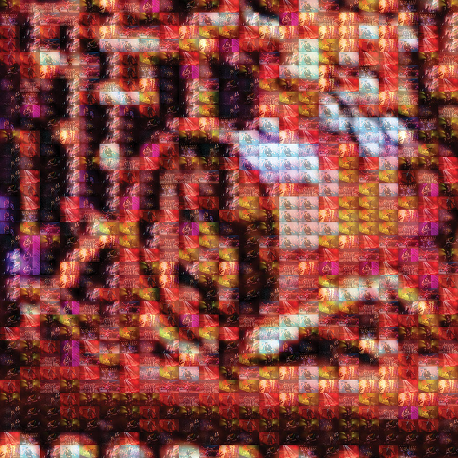 Segment im LP-Format, 30 cm × 30 cm